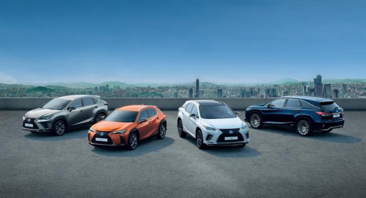 Lexus, Avrupa'da Yarm Milyondan Daha Fazla SUV Sat Gerekletirdi