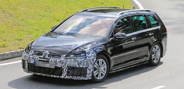 Makyajl Volkswagen Golf, R SportWagen Grntlendi