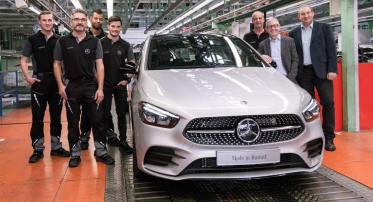 Mercedes-Benz 2019 B-Serisinin retimine balad