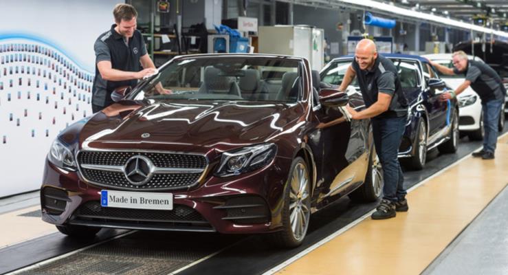 Mercedes-Benz yeni E Serisi Cabriolet retimini balatt