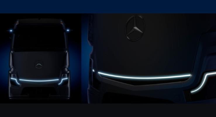 Mercedes eActros LongHaul Konsepti Eyll'de Tantlacak, retim Modeli 2024'te Teslim Edilecek
