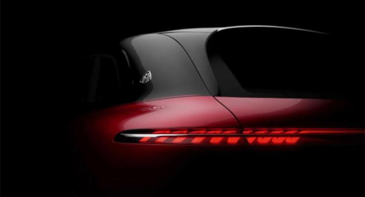 Mercedes, Maybach Markal Elektrikli EQS SUV'den Teaser Yaynlad