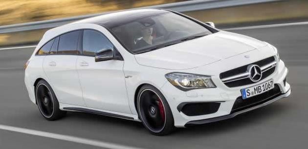 MERCEDES'N YEN SPORCUSU; CLA 45 AMG SHOOTING BRAKE