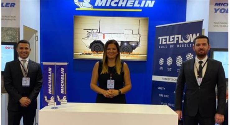 Michelin, askeri lastiklerini IDEF 2021'de grcye kard