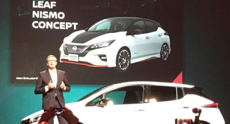 Nissan Leaf Nismo konsepti yeni retim modeline gz krpyor