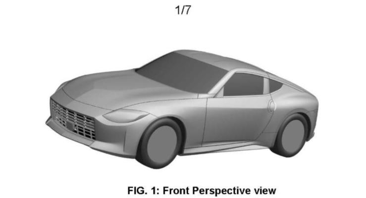 Nissan Z Coupe Patent izimleri Ortaya kt