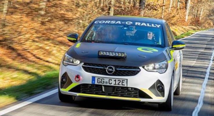 Opel Corsa-e Rally, yara hazr