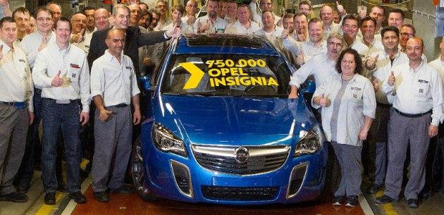 OPEL �NS�GN�A'NIN �RET�M� 750.000 ADED� BULDU