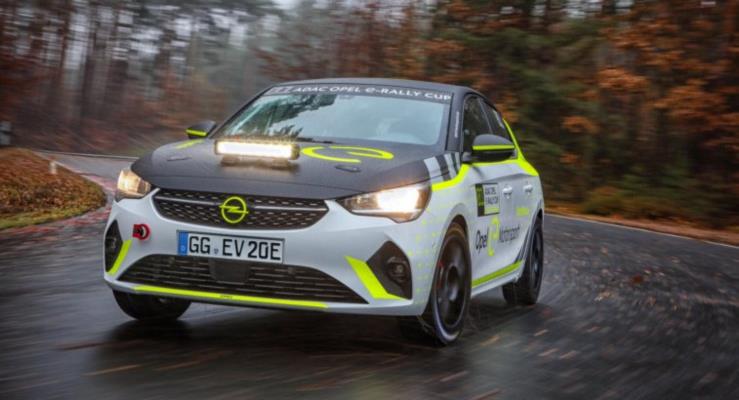 Opel zel Mteriler in Corsa-e Elektrikli Ralli Otomobilini Hazrlyor