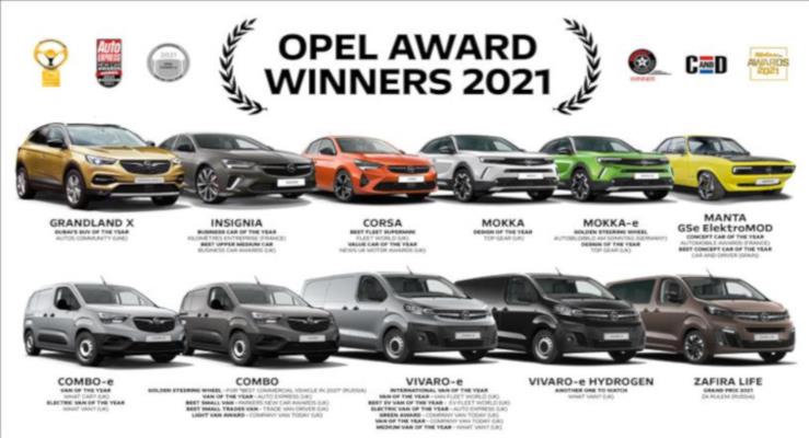 Opel'e 2021 ylnda ok sayda dl