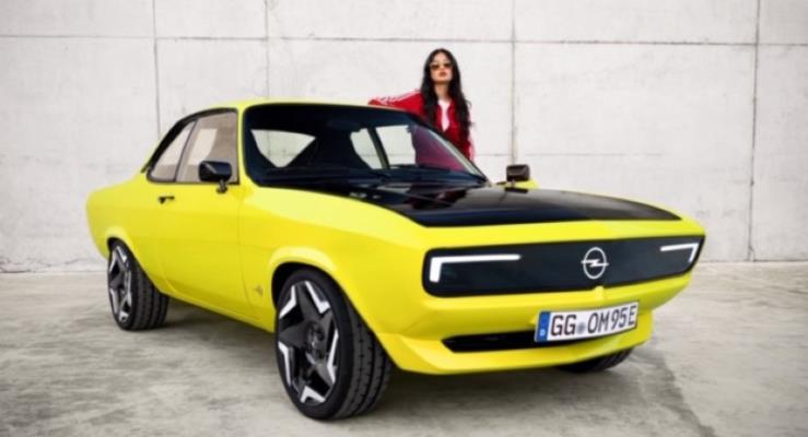 Opel'in lk ElektroMOD modeli: Manta Geri Dnyor!