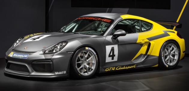 Porsche Cayman GT4 Clubsport Tan�t�ld�