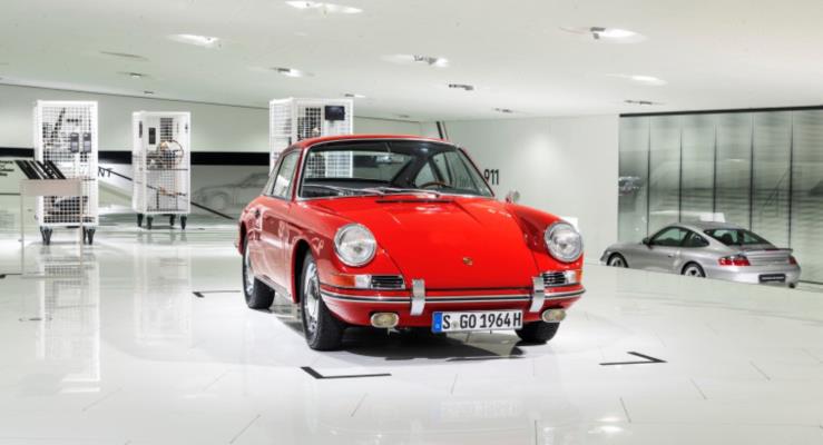Porsche mzesindeki en eski 911i ilk kez gn yzne kard