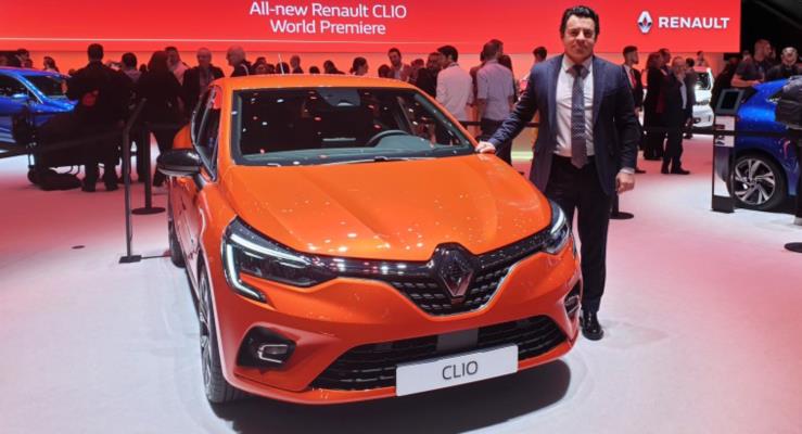 Renault Cenevre Otomobil Fuarnda Yeni Clionun Dnya Prmiyerini gerekletiriyor