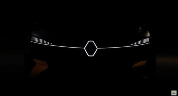 Renaultnun Elektrikli Hatchback Konseptinden Yeni Teaser