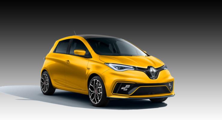 Renault Zoe RS Elektrikli Performans Modeli Byle Grnebilir