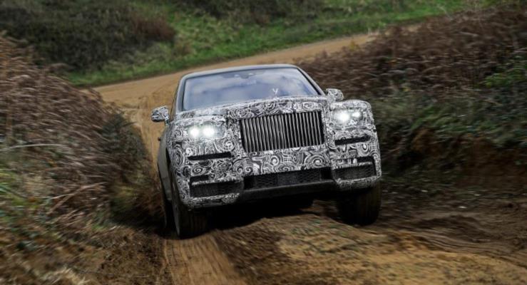Rolls-Roycenin yeni SUVsinin ad Cullinan olacak