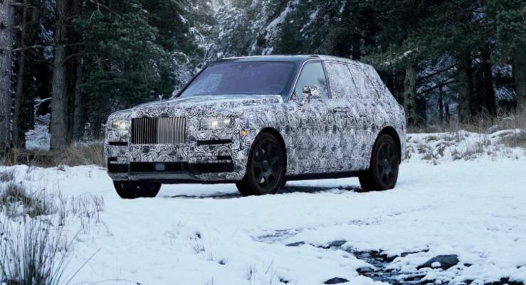 Rolls-Royce'un Yeni Suv Aracnn ad ''Cullinan'' 