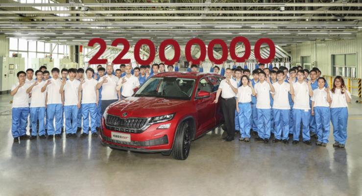 Skoda 22 Milyonuncu Aracn reterek Bymesini Srdrd