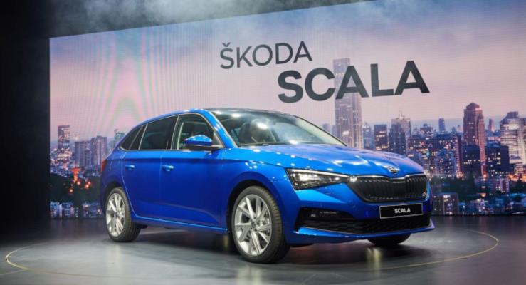 Skoda Scala retime girdi