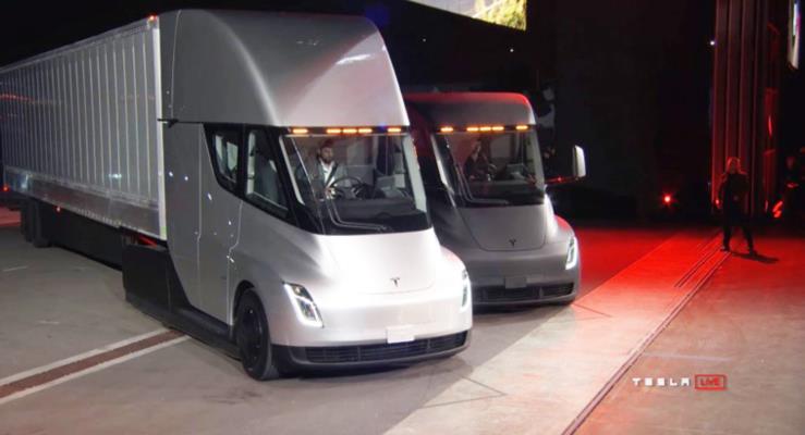 Tesla Semi tek arjla 800 km gidecek, 5 saniyede 100 km/saate kacak