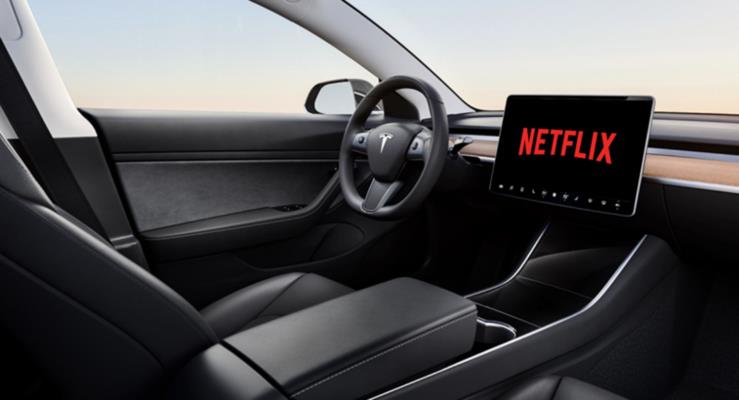 Tesla'nn Multimedya Sistemi Netflix ve YouTube ile Gelecek