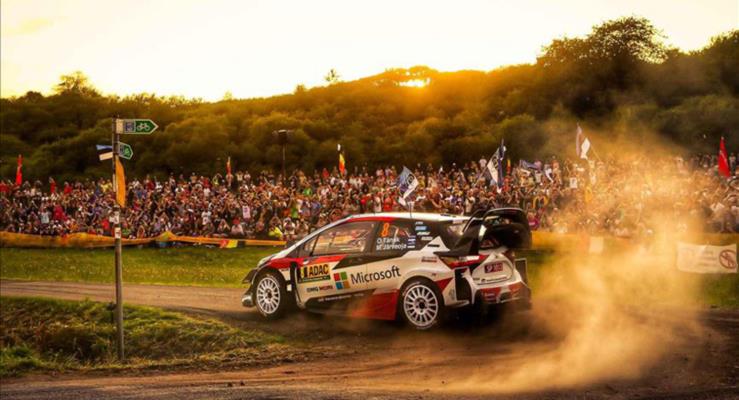 Toyota GAZOO Racing, Almanya Rallisi'ni ilk 3'te bitirdi