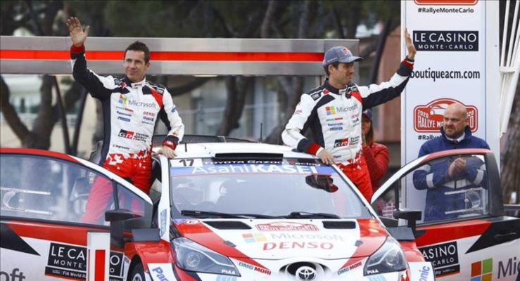 Toyota, Monte Carloda 2020 WRC sezonuna ifte podyumla balad