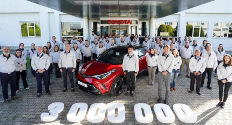 Toyota Otomotiv Sanayi Trkiye, 3 milyonuncu aracn retti