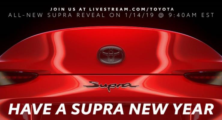 Toyota Supradan bir teaser daha geldi