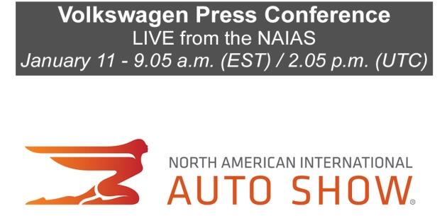 Volkswagen 2016 NAIAS Canl� Videosu