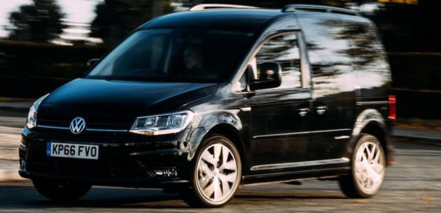 Volkswagen Caddy Black Edition ile artk daha sportif