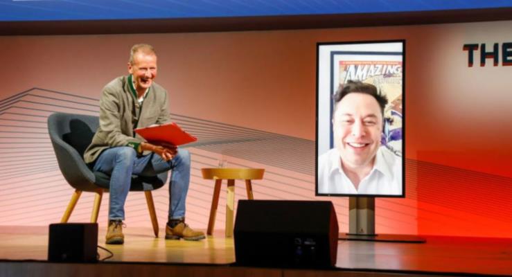 Volkswagen Elon Musk'a Hzl novasyonun Srrn Sordu