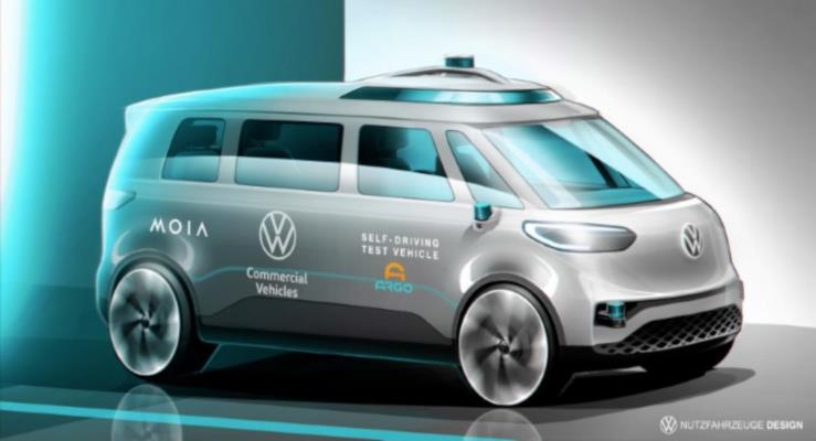 Volkswagen, Hamburg'da Otonom ID. Buzz' Test Etmeye Balayacak