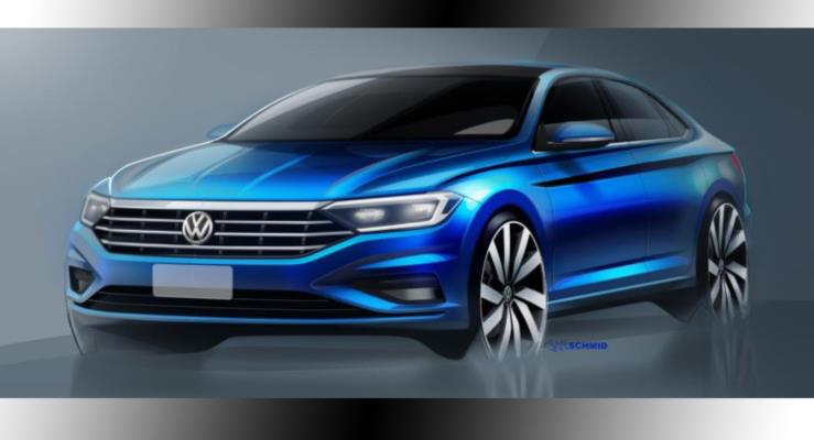Volkswagen Jettaya yeni grnm ve yeni teknolojiler