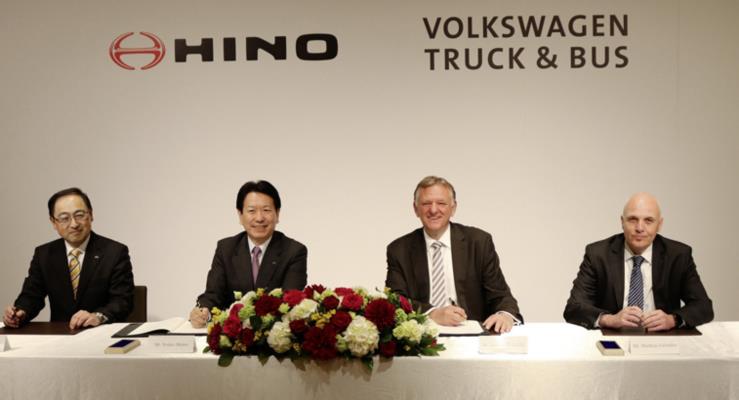 Volkswagen Truck & Bus ve Hino Motors stratejik ortaklk kurdu