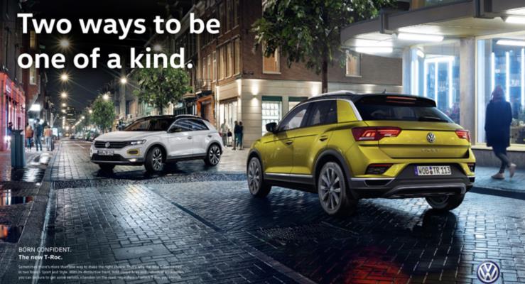 Volkswagen yeni T-Roc iin uluslararas reklam kampanyasn balatt