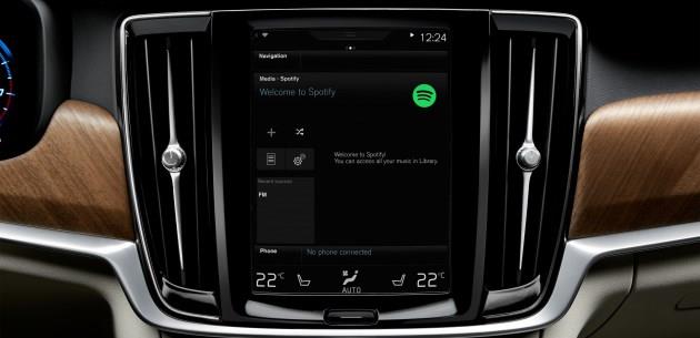 Volvo Cars, Spotify M�zik Servisini K�resel Olarak Yeni Modellerine Entegre Edece�ini A��klad�