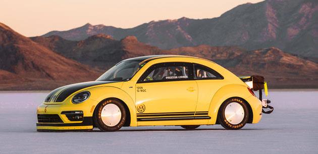 VW Beetle LSRdan Yeni Hz Rekoru: Saatte 328 km! 
