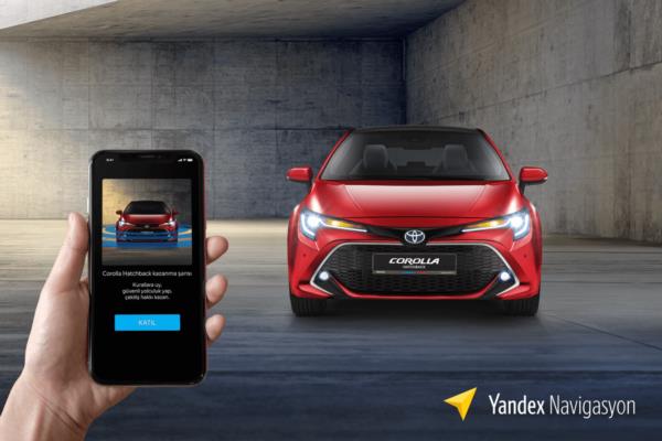 Yandex Navigasyon ve Toyota'dan dll Gvenli Sr Kampanyas