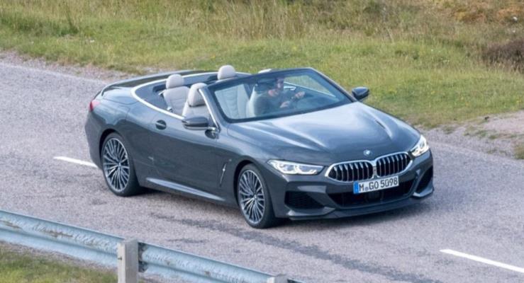 Yeni 2019 BMW 8 Serisi Cabrio kamuflajsz grntlendi