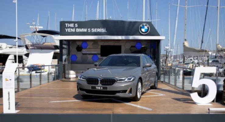 Yeni BMW 5 Serisi Gz Alc Tasarmyla Bodrum Yalkavak Marinaya Demir Att