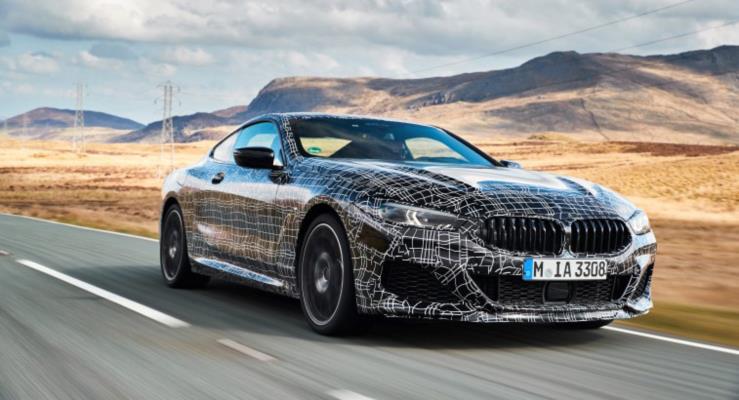 Yeni BMW 8 Serisi Coupe test ediliyor