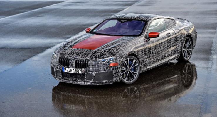 Yeni BMW 8-Serisi Coupe yksek hz dayankllk testlerinde