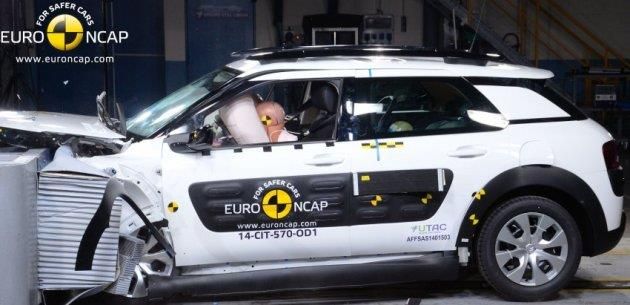 YEN CTROEN C4 CACTUS'A EURONCAP GVENLK'TEN 4 YILDIZ