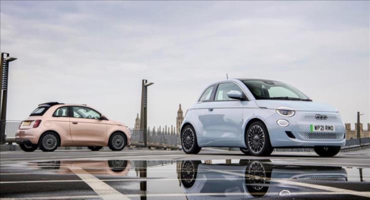 Yeni Fiat 500e "Yln Kk Otomobili" dl verildi