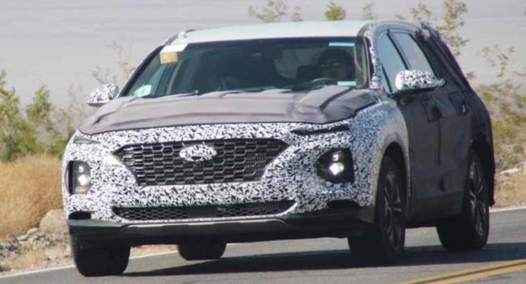 Yeni Hyundai Santa Fenin i kabini ilk kez grntlendi