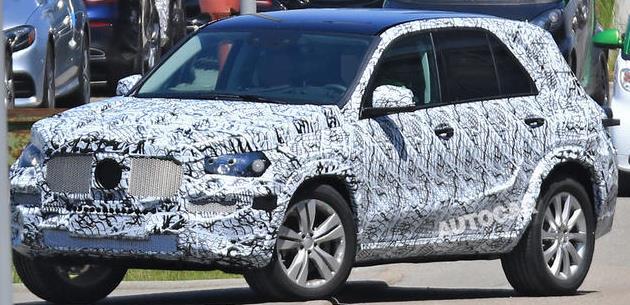 Yeni Kasa Mercedes GLE Kameralara Yakaland