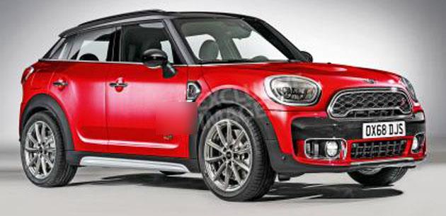 Yeni MINI Countryman coupe SUV yolda