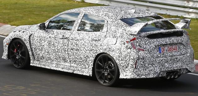 Yeni nesil 2017 Honda Civic Type R hatchback test arac grntlendi